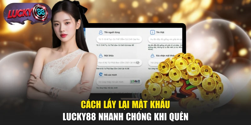 Cách lấy lại mật khẩu LUCKY88 nhanh chóng khi quên